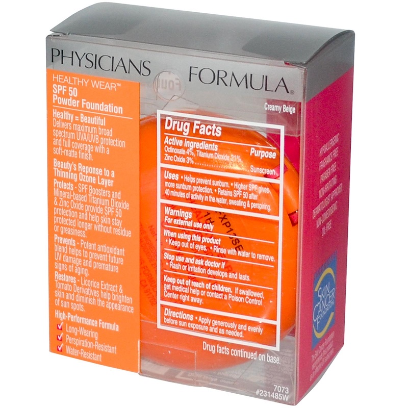 spf 50 powder