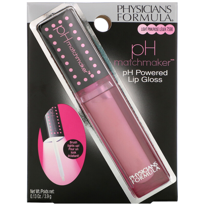 Physicians formula ph matchmaker ph powered lip gloss light pink 0 