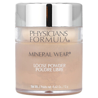 Physicians Formula, Mineral Wear，散粉，10950 中等米色，0.42 盎司（12 克）