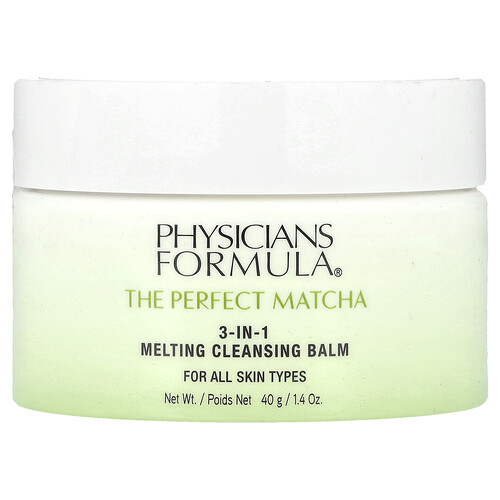 Physicians Formula, The Perfect Matcha, 3-In-1 Melting Cleansing Balm, schmelzender 3-in-1-Reinigungsbalsam, 40 g (1,4 oz.)