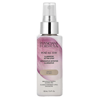 Physicians Formula, Rosé All Stay, lysnende setting spray, alkoholfri, 100 ml