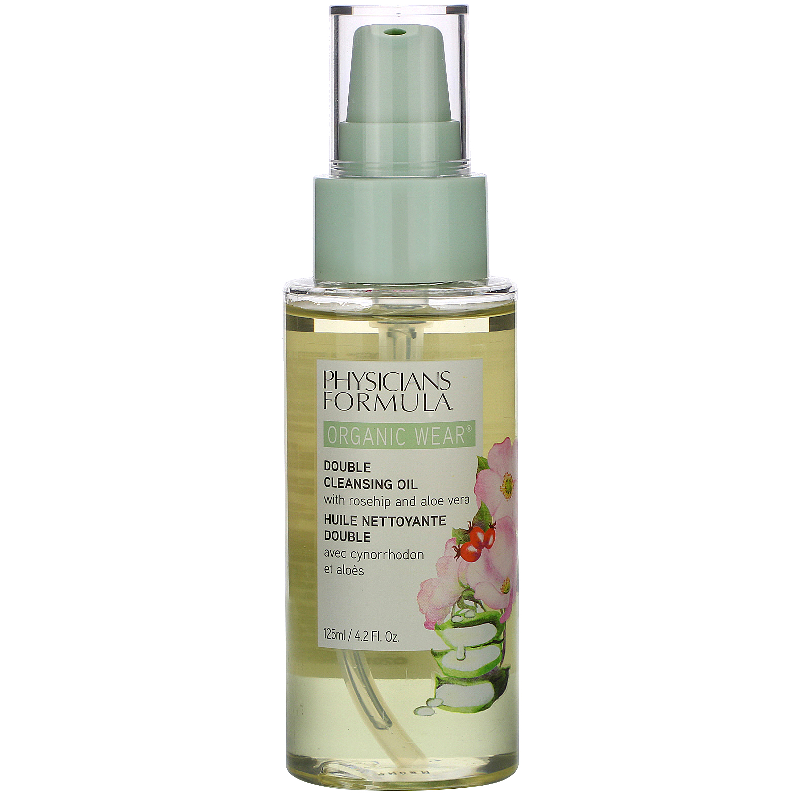 Physicians Formula, Organic Wear, Double Cleansing Oil, 4.2 fl oz (125 ml) iHerb