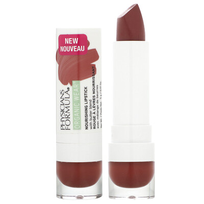 Physicians Formula  Organic Wear  Nourishing Lipstick With Butter Blend  PF11074 Spice  0.17 oz (5 g)