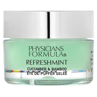Physicians Formula, Refreshmint, Cucumber & Bamboo Eye De-Puffer Gelee, Refresh, 0.45 oz (12.8 g)