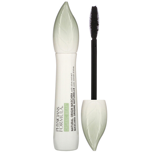 Physicians Formula‏, Organic Wear, Natural Origin Mascara, Black, 0.26 oz (7.5 g)