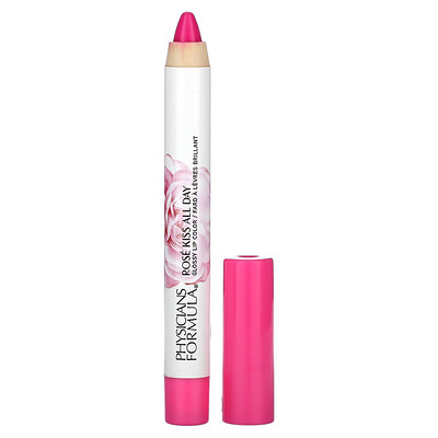 Physicians Formula Rosé Kiss All Day Glossy Lip Color 1711505 She's A Wild Rose 0.15 oz (4.3 g)