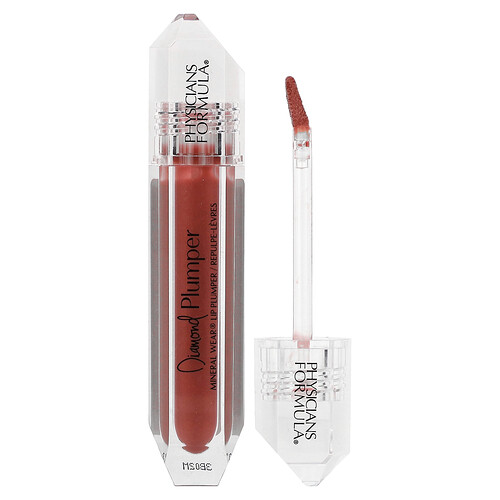Physicians Formula, Diamond Plumper, Mineral Wear Lip Plumper, Lippenpflege mit Mineralstoff, 1712257 „Champagner Cushion Cut“, 5 ml (0,17 fl. oz.)
