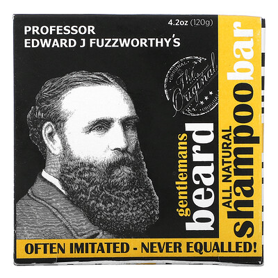 Professor Fuzzworthy's Gentlemans Beard, шампунь, 120 г (4,2 унции)