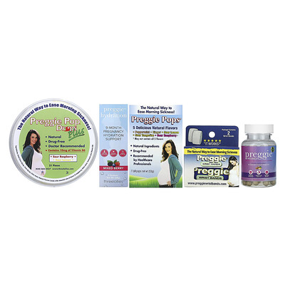 Preggie, Caja de regalo, Set de 5 piezas