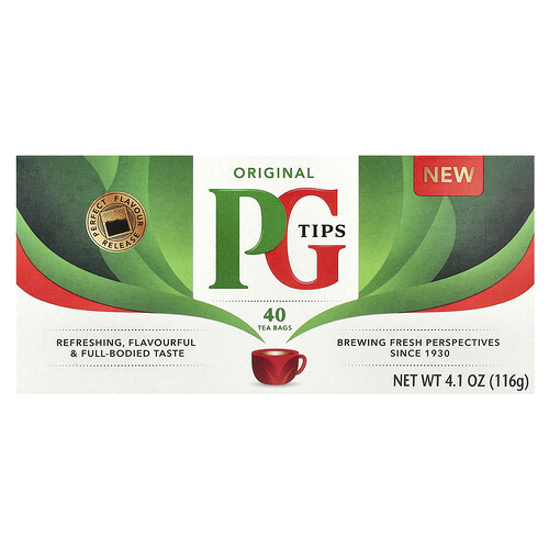 Pg Tips Original Tea, 40 Tea Bags, 4.1 oz (116 g)