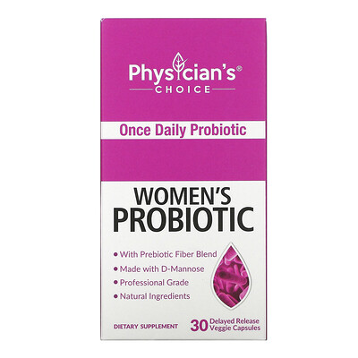 Physician's Choice Women's Probiotic 50 Billion, 30 Vegetarian Capsules