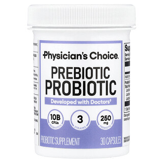 Physician's Choice, Prebiotic Probiotic, 30 Capsules