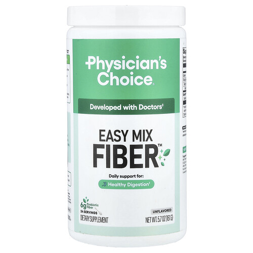 Physician's Choice Easy Mix Fiber™, Unflavored, 5.7 oz (161 g)