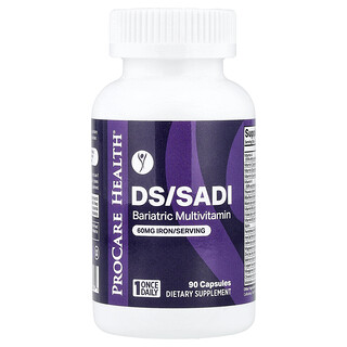 ProCare Health, DS/SADI Bariatric Multivitamin, 90 Capsules