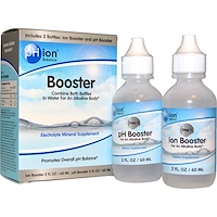 Booster, электролитическая минеральная добавка, 2 пузырька, 2 жидких унции (60 мл) каждый - изображение