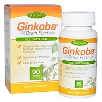 Ginkoba, фломула для мозга, 90 таблеток - изображение