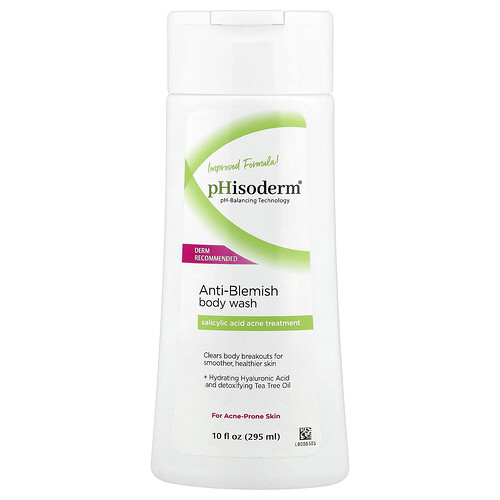 pHisoderm, Anti-Blemish Duschgel, 295 ml (10 fl. oz.)