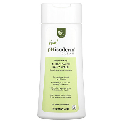 pHisoderm Clean Anti-Blemish Body Wash: A Comprehensive Overview