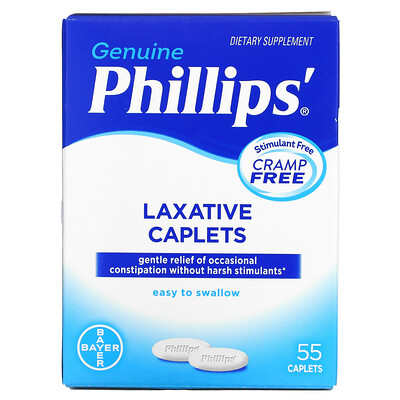 

Phillip's, Laxative Caplets, 55 Caplets