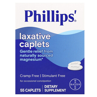 Phillip's, Laxative Caplets, 55 Caplets (500 mg per Caplet)