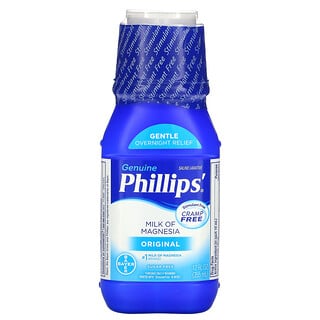 Phillip's, 마그네슘 정품 우유, 오리지널, 12 플루 온즈 (355 ml)