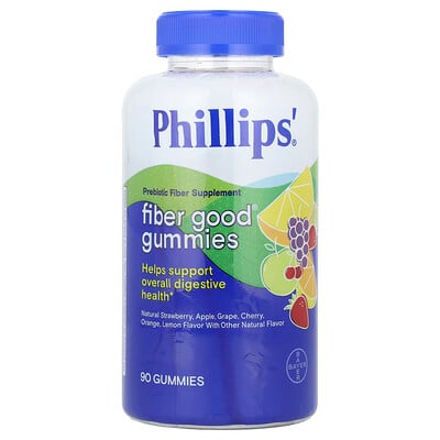 Phillips Fiber Good Gummies Assorted Flavors 90 Gummies