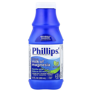 Phillip's, Mleko magnezowe, świeża mięta, 355 ml