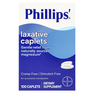 Phillip's, Laxerende tabletten, 100 tabletten (500 mg per tablet)