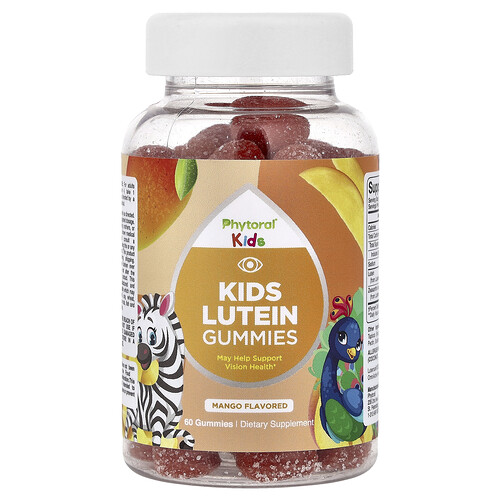 Phytoral Kids, Lutein Gummies, Mango, 60 Gummies