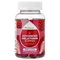 先進のメラトニングミ、ベリー、グミ60粒