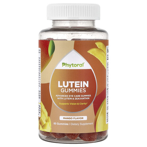 Phytoral Lutein Gummies, Mango, 60 Gummies