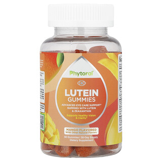 Phytoral, Luteïne Gummies, Mango, 60 Gummies