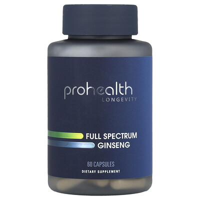 ProHealth Longevity  Full Spectrum Ginseng  60 Capsules