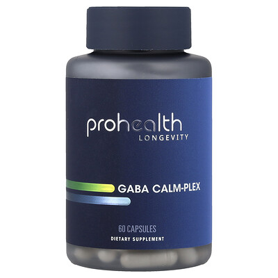 Product Image for ProHealth Longevity, Gaba Calm-Plex, 60 Capsules