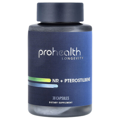 Product Image for ProHealth Longevity, NR + Pterostilbene, 30 Capsules