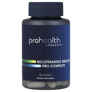 ProHealth Longevity, Nicotinamida Riboside Pro Complete`` 60 cápsulas