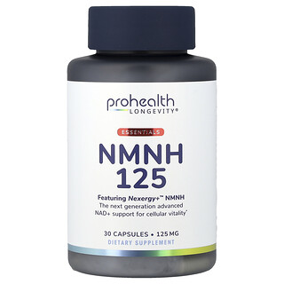 ProHealth Longevity, Essentials, NMNH 125, 125 mg, 30 Capsules