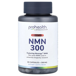 بروهيلث لونغيفيتي‏, العناصر الأساسية ، NMN 300 ، 300 ملجم ، 30 كبسولة