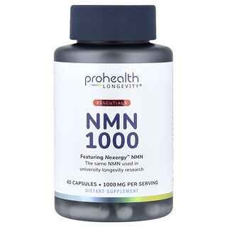 ProHealth Longevity, Essentials, NMN 1000, 60 de capsule (500 mg per capsulă)