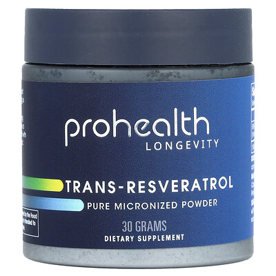 ProHealth Longevity  Trans-Resveratrol  Pure Micronized Powder  30 g