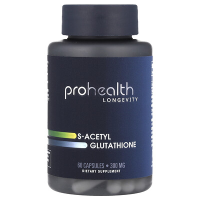 ProHealth Longevity  S-Acetyl Glutathione  300 mg  60 Capsules