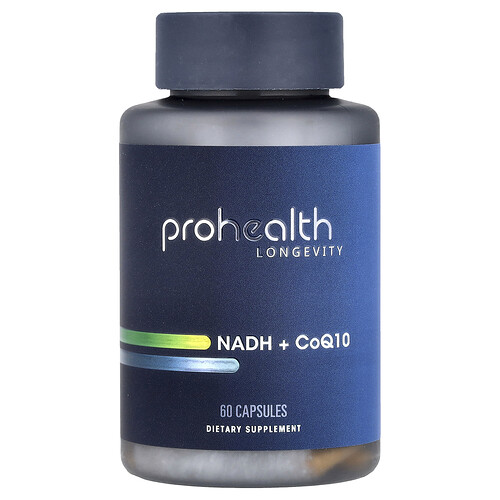Prohealth Longevity NADH + CoQ10, 60 Capsules