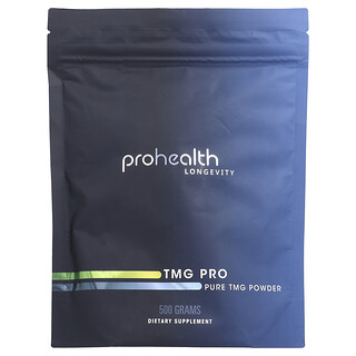 ProHealth Longevity, TMG Pro, rent TMG-pulver, 500 g