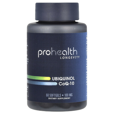 ProHealth Longevity  Ubiquinol CoQ-10  100 mg  60 Softgels