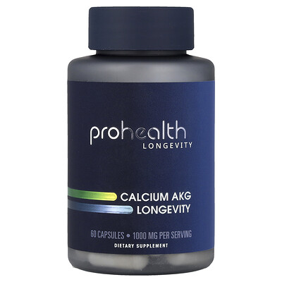 Product Image for ProHealth Longevity, Calcium AKG Longevity, 60 Capsules (500 mg per Capsule)