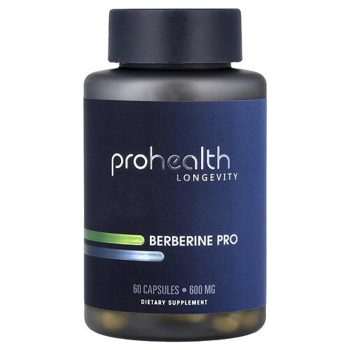 Prohealth Longevity Berberine Pro, 600 mg, 60 Capsules