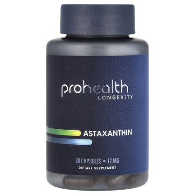 ProHealth Longevity  Astaxanthin  12 mg  30 Capsules