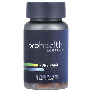 ProHealth Longevity, 高純度PQQ（ピロロキノリンキノン）、40mg、30粒