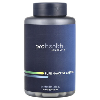 ProHealth Longevity, 全 N-乙醯半胱氨酸，600 毫克，120 粒膠囊