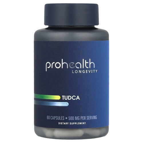 Prohealth Longevity TUDCA, 60 Capsules (250 mg per Capsule)